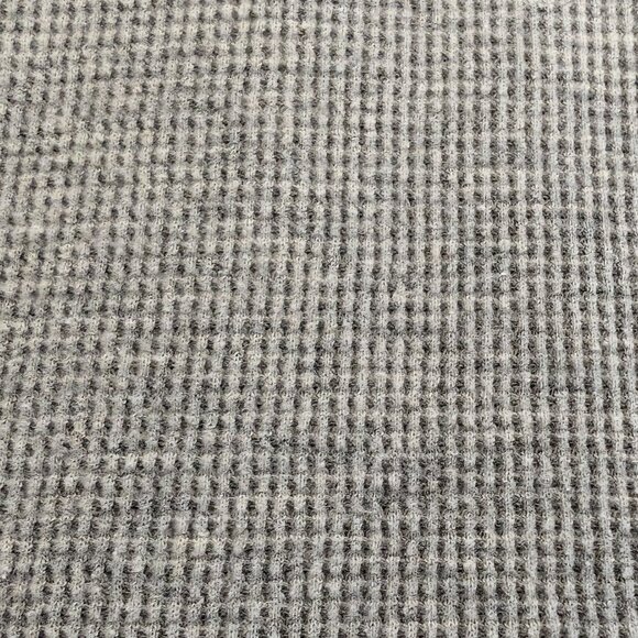 HURLEY Pullover Men's 2XL Gray Henley Waffle Hooded Long Sleeve Casual - Picture 10 of 15